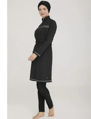 Layla Bordeaux Burkini — Fully Covered Hijab Burkini