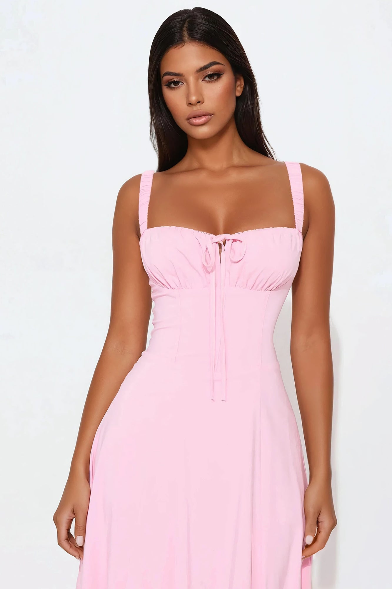 Rosalie Sweetheart Maxi Jurk - Roze