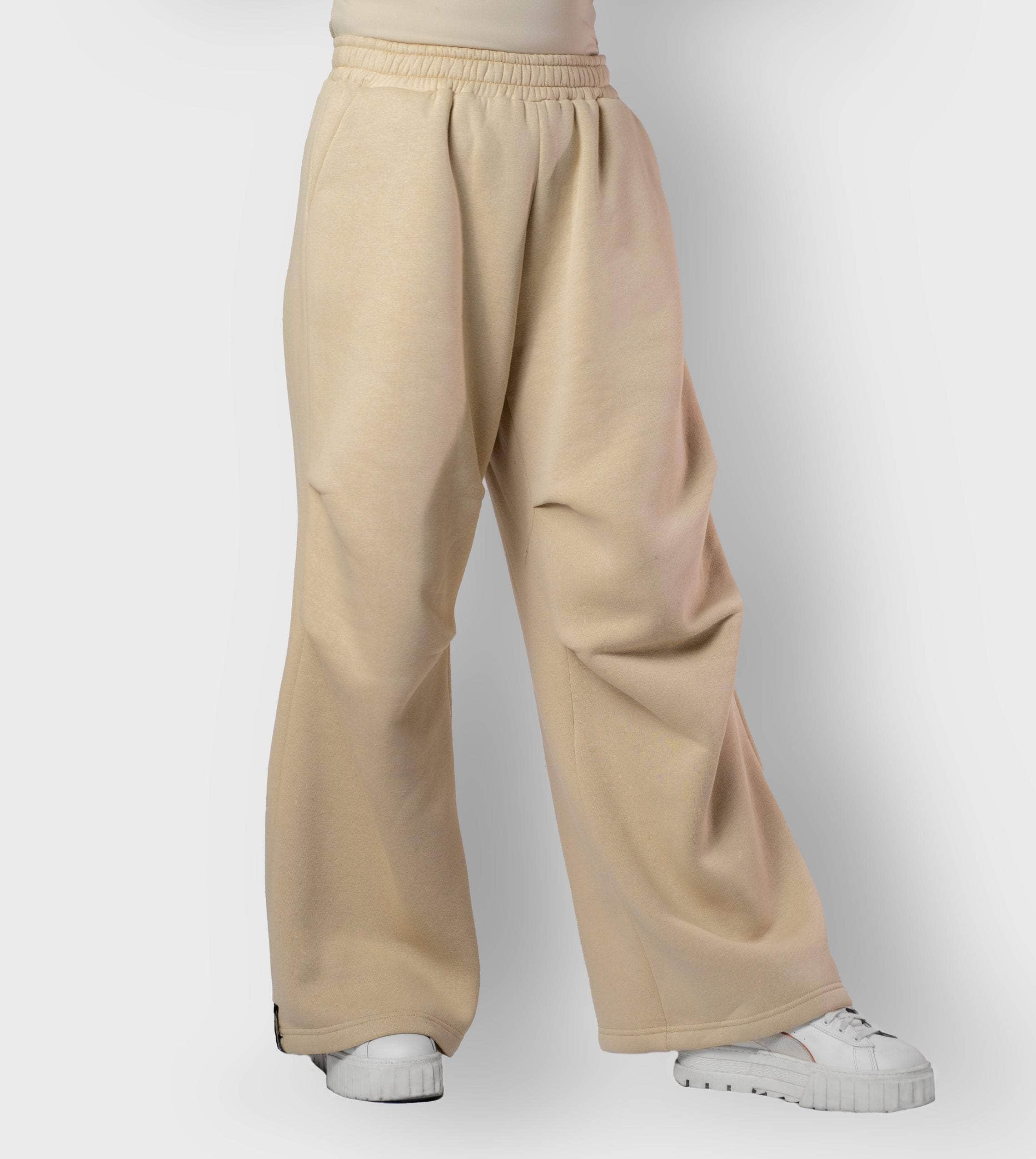 Joggingbroek met Plooien Fleece — wijde modest broek | Sera & Zena