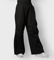Joggingbroek met Plooien Fleece — Wijde Modest Broek | RUUQ
