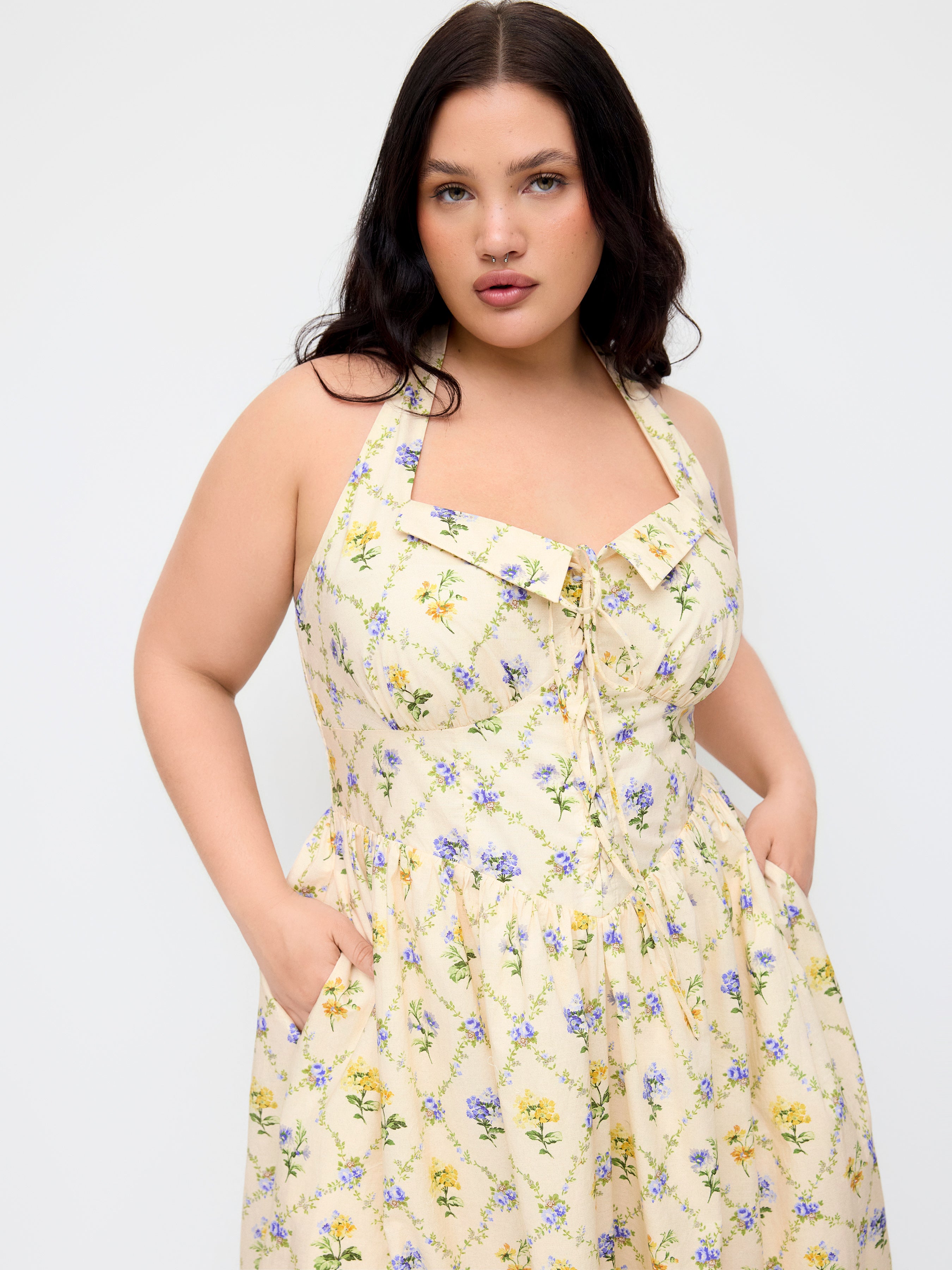 Mesh Luipaardprint Blouse met Asymmetrische Hals en Strik