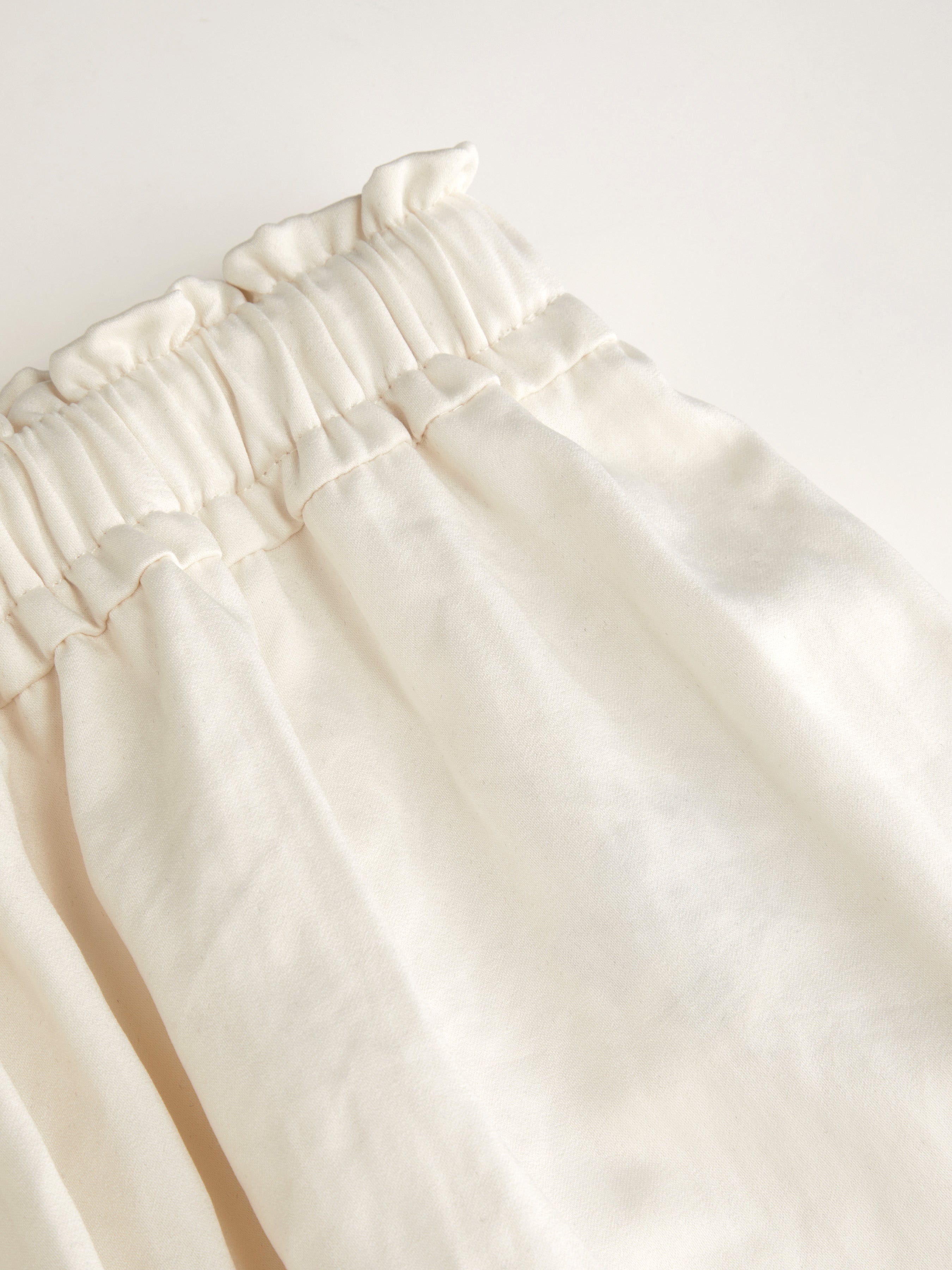 Cropped Bloomer Broek met Kant en Trekkoord | Curvy