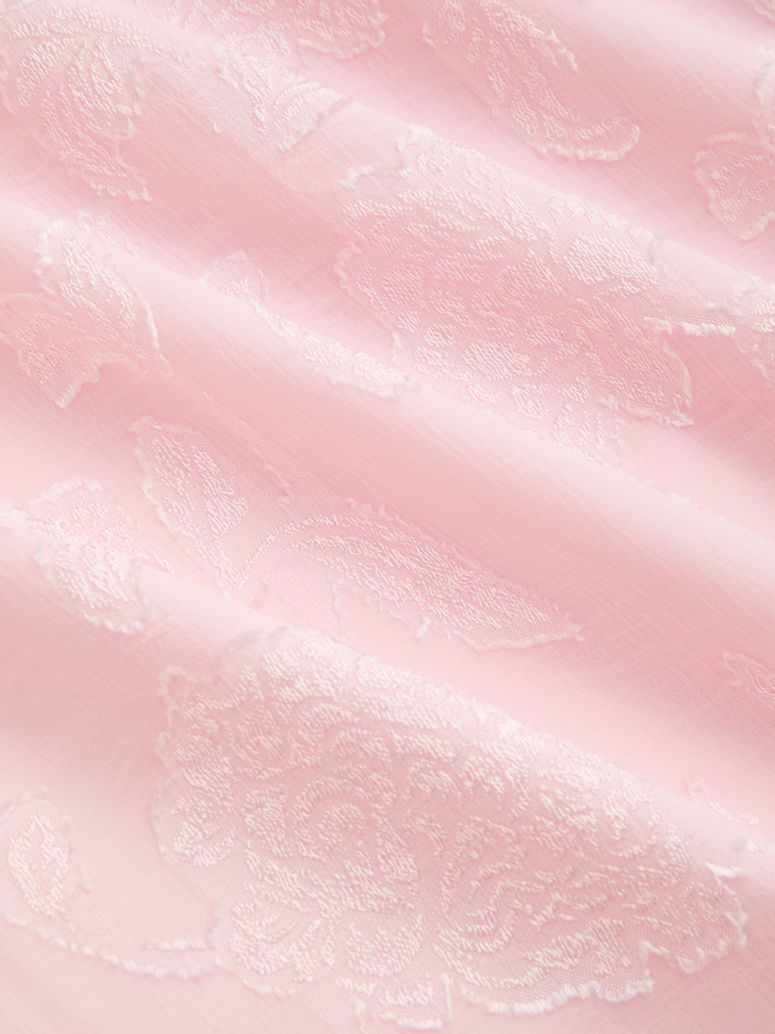 Jacquard Bloemen A-lijn Maxi Jurk Grote Maten