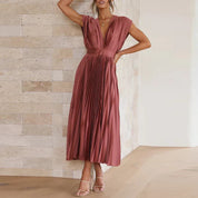 aina-elegante-geplooide-maxi-jurk-voor-dames-v-hals-zwierige-lange-casual-zomerjurk