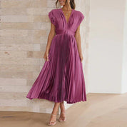 aina-elegante-geplooide-maxi-jurk-voor-dames-v-hals-zwierige-lange-casual-zomerjurk