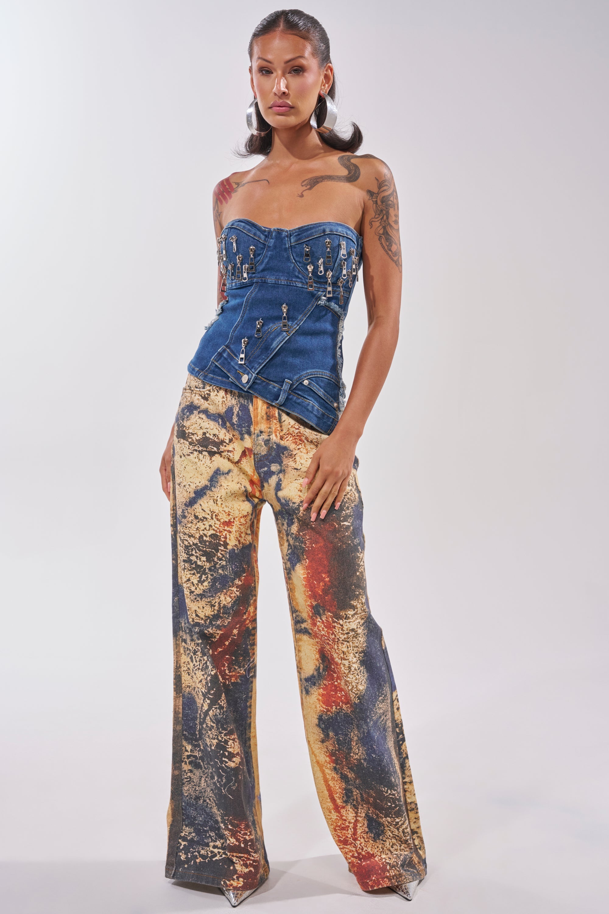 Chained Out Corset – Premium Structured Top