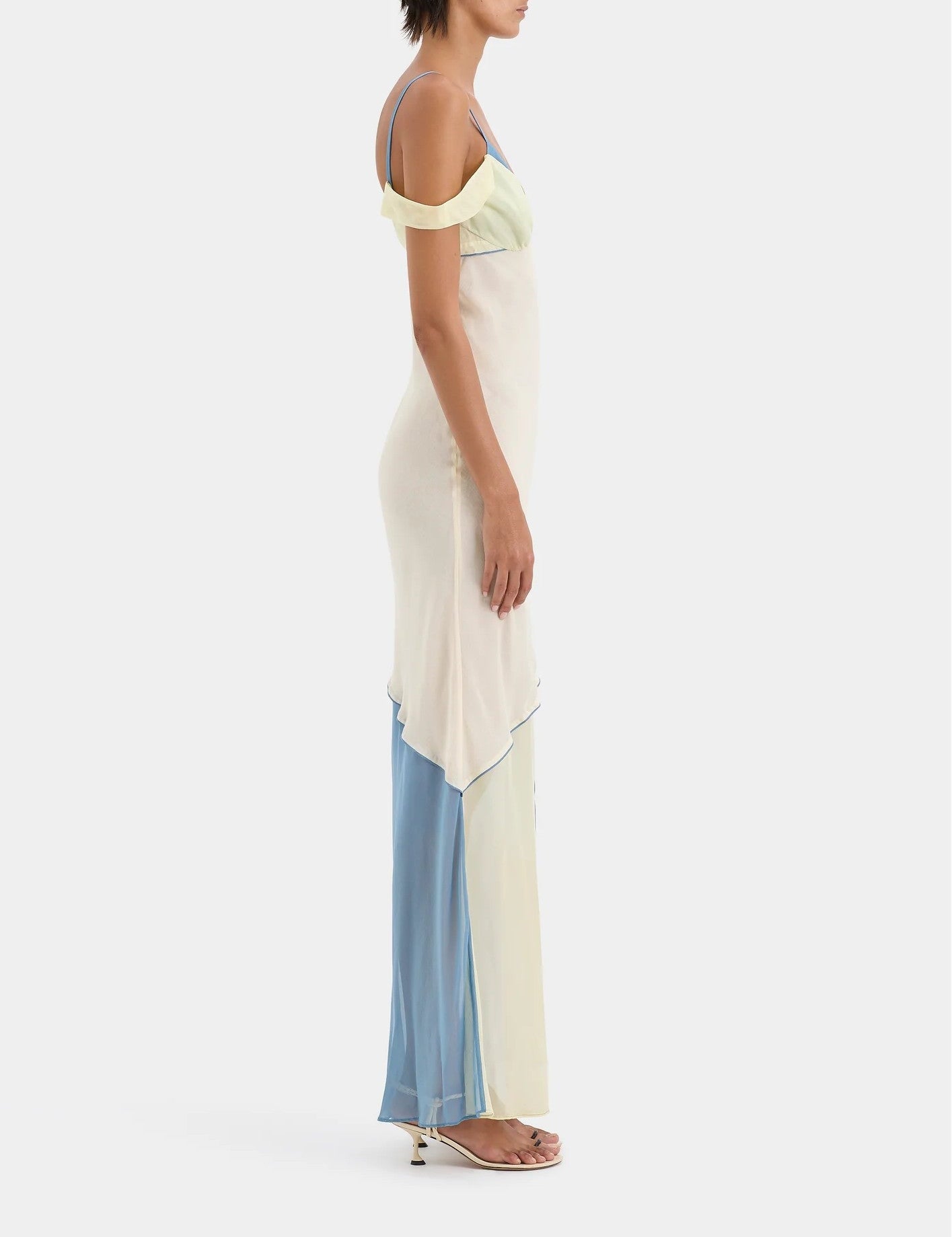 Thames Splice Midi Jurk | Geklede Midi Jurk voor Dames