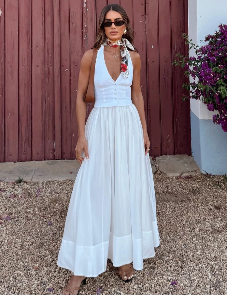 Goodard Elegante Maxi Jurk | Sera & Zena