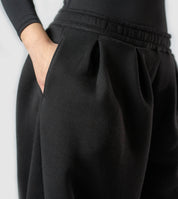 Harem Broek Fleece — Warme Wijde Modest Broek voor Winter | RUUQ