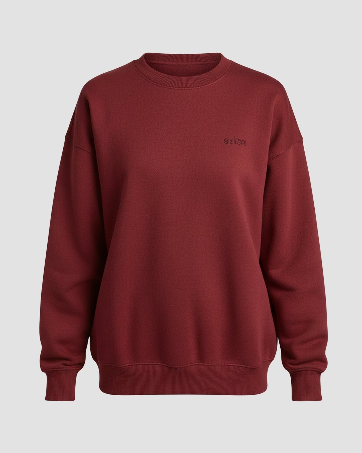 Oversized Sweatshirt Burgundy