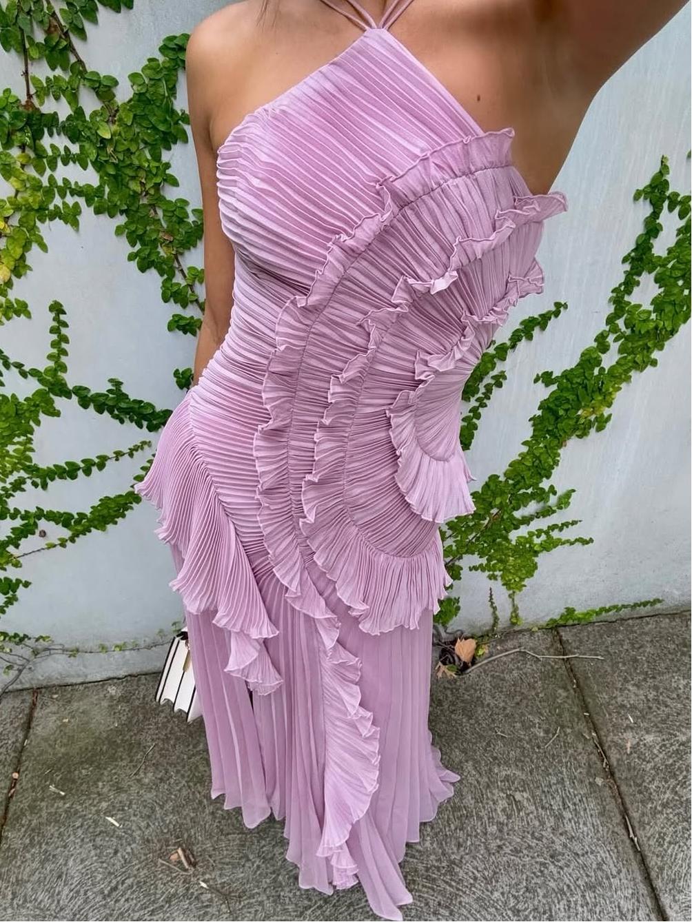 Ocean Whirlpool Maxi Jurk | Vloeiende Zomerjurk