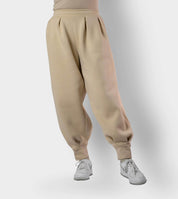Harem Broek Fleece — Warme Wijde Modest Broek voor Winter | RUUQ