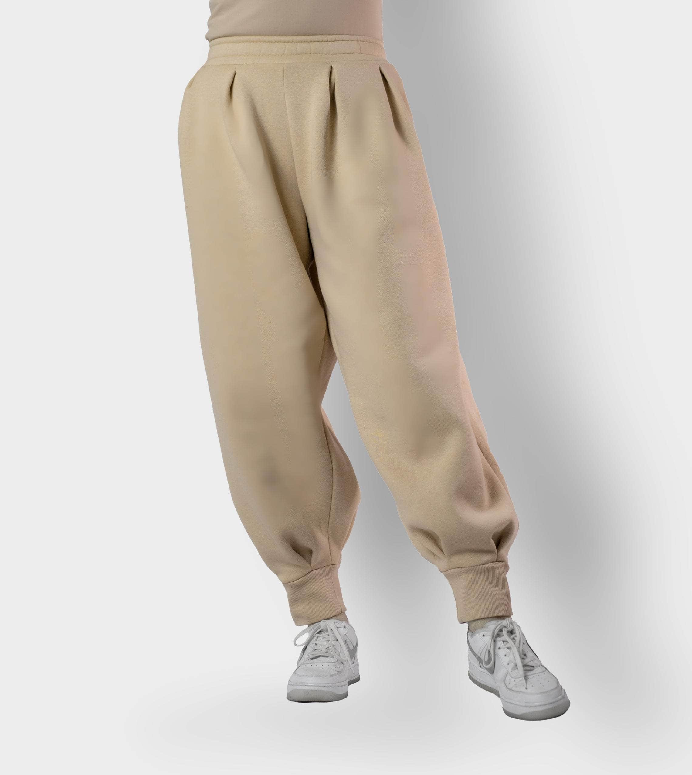 Harem Broek Fleece — Warme Wijde Modest Broek voor Winter | RUUQ