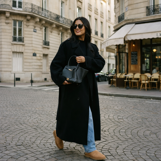 Inka Dames Winterjas – Lange Mantel met Comfortabele Pasvorm