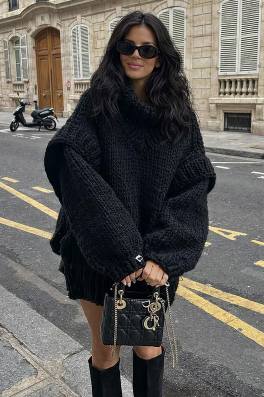 Annica | Oversized Gebreide Trui – Trendy, Zacht en Comfortabel