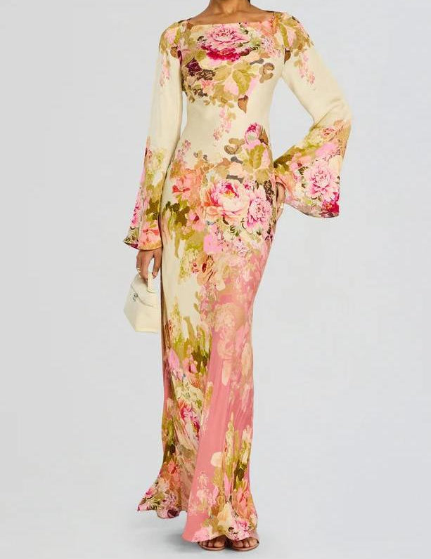 Garden Party Maxi Jurk – Romantisch & Luchtig voor Buiten