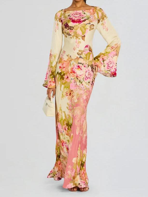 Garden Party Maxi Jurk – Romantisch & Luchtig voor Buiten