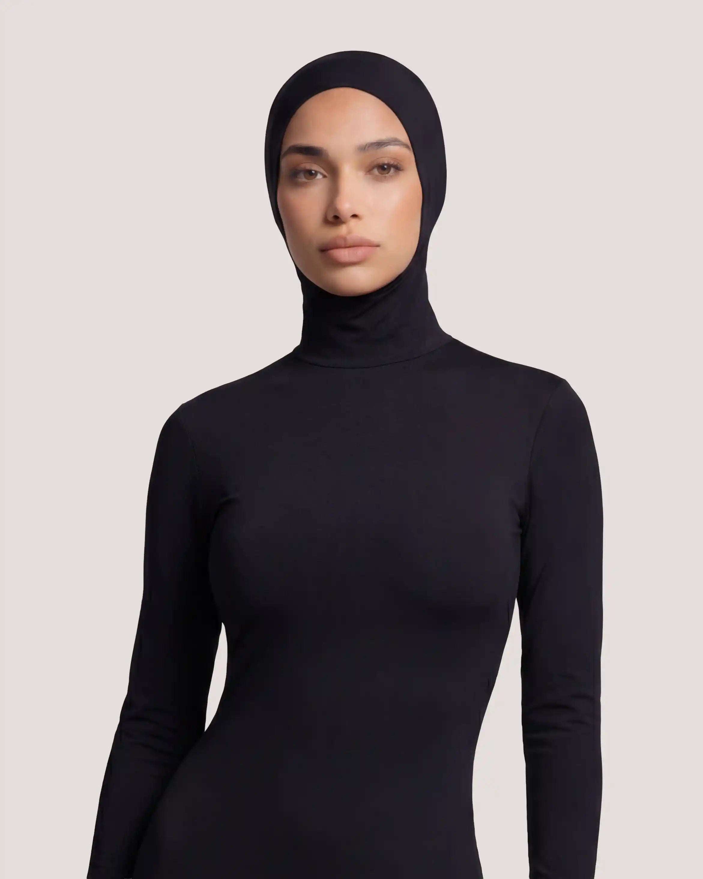 Hijab Bodysuit — Gepatenteerd Modest Basislaag (Long & Sleeveless) | RUUQ