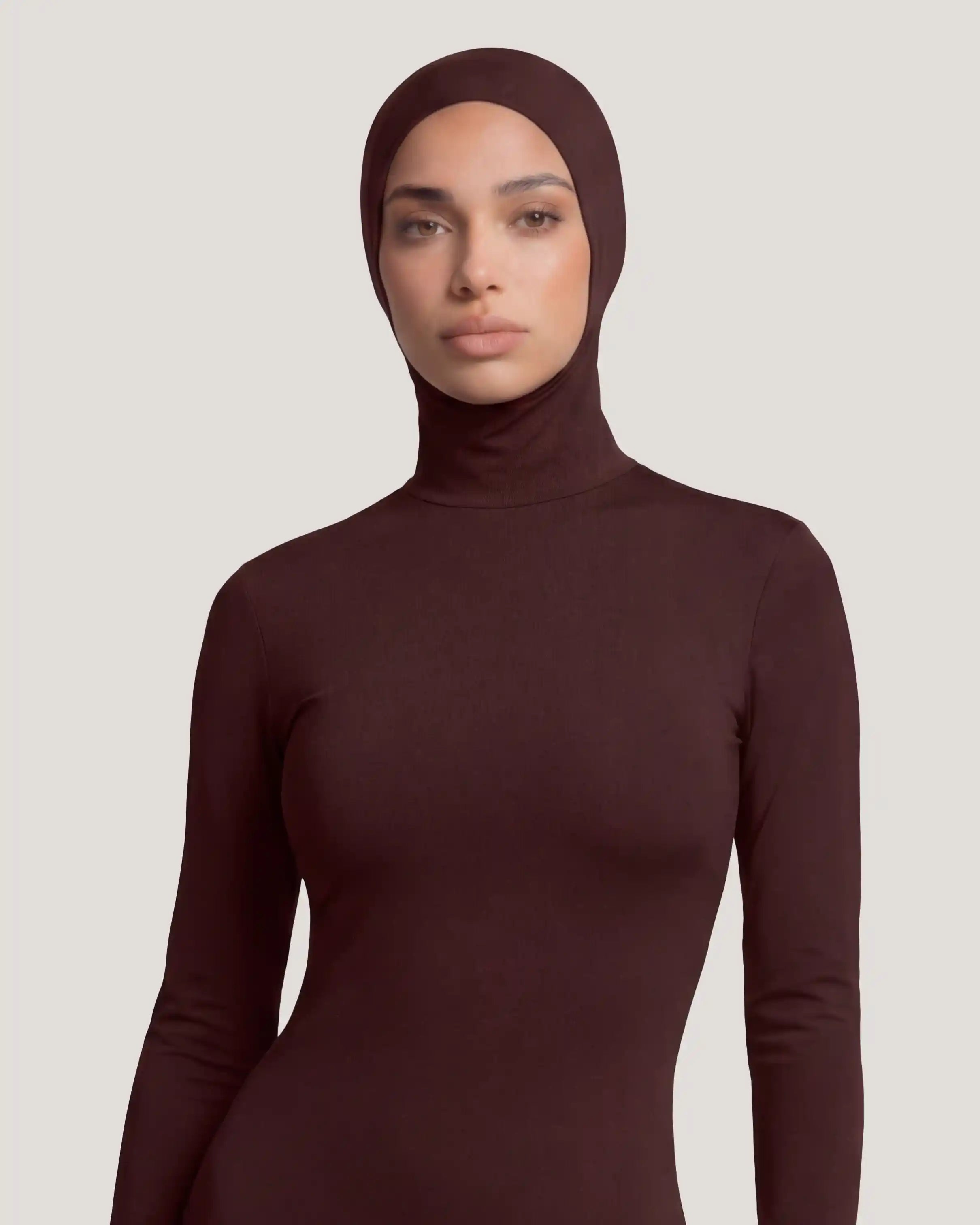 Hijab Bodysuit — Gepatenteerd Modest Basislaag (Long & Sleeveless) | RUUQ
