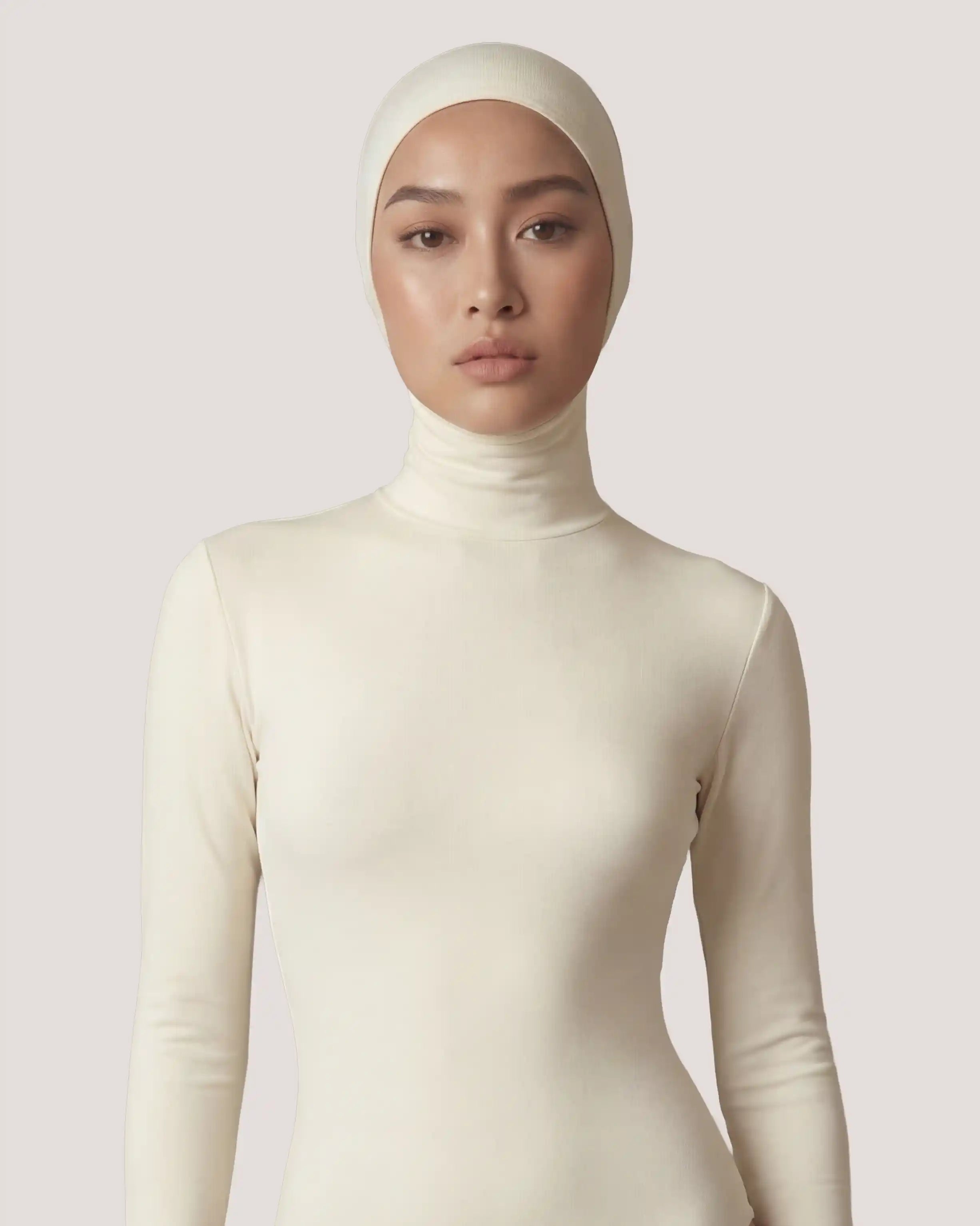 Hijab Bodysuit — Gepatenteerd Modest Basislaag (Long & Sleeveless) | RUUQ