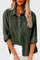 Amara | Blouse Dames - Stoffenmix Groen