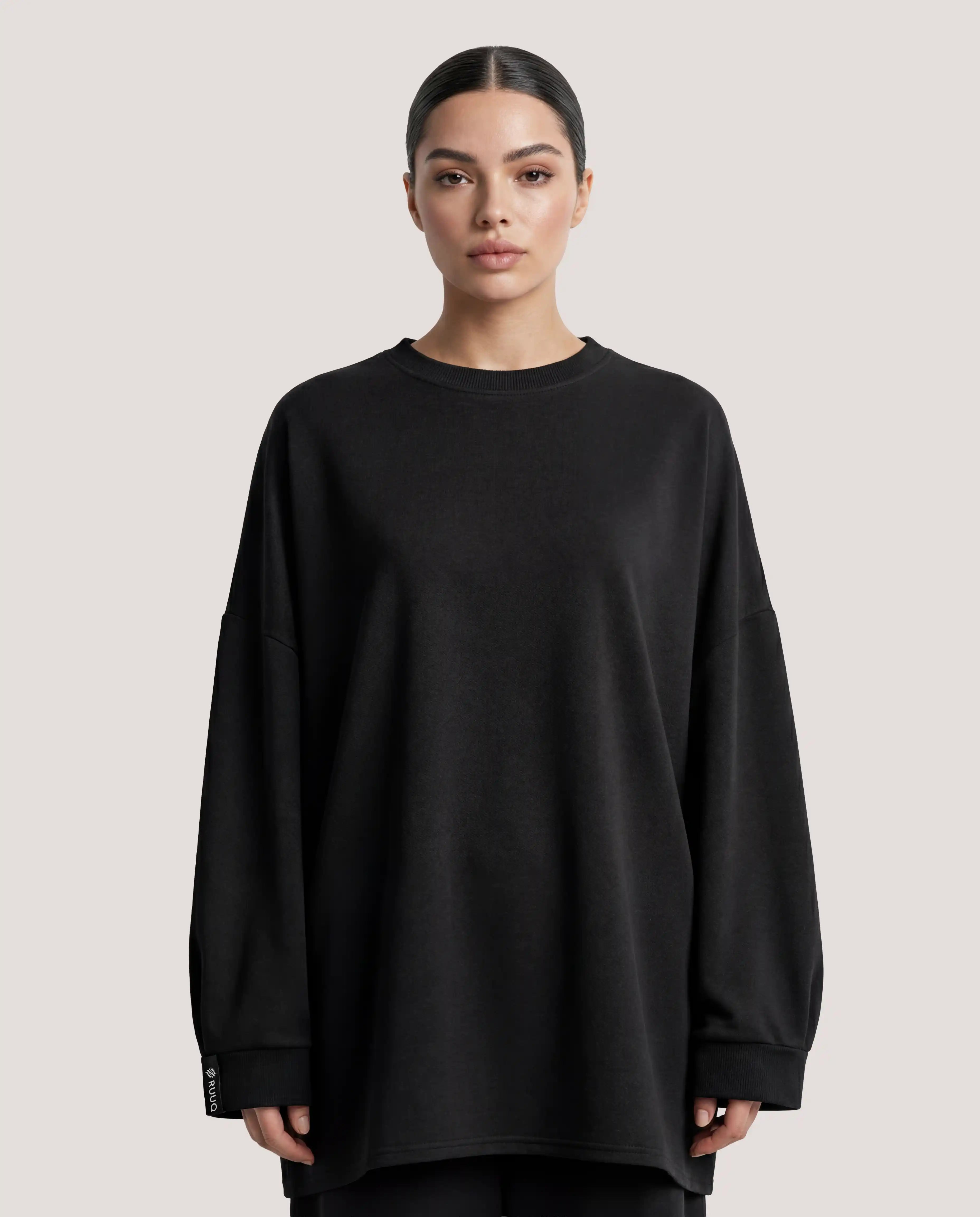 Everyday Tee — Oversized Modest Longsleeve T-Shirt | RUUQ