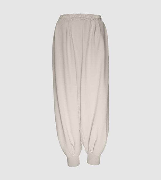 Harem Broek Cotton Twill — Wijde Modest Broek voor Alle Seizoenen | RUUQ