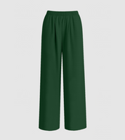 Plooi Joggingbroek Cotton Twill — Wijde Modest Broek | RUUQ