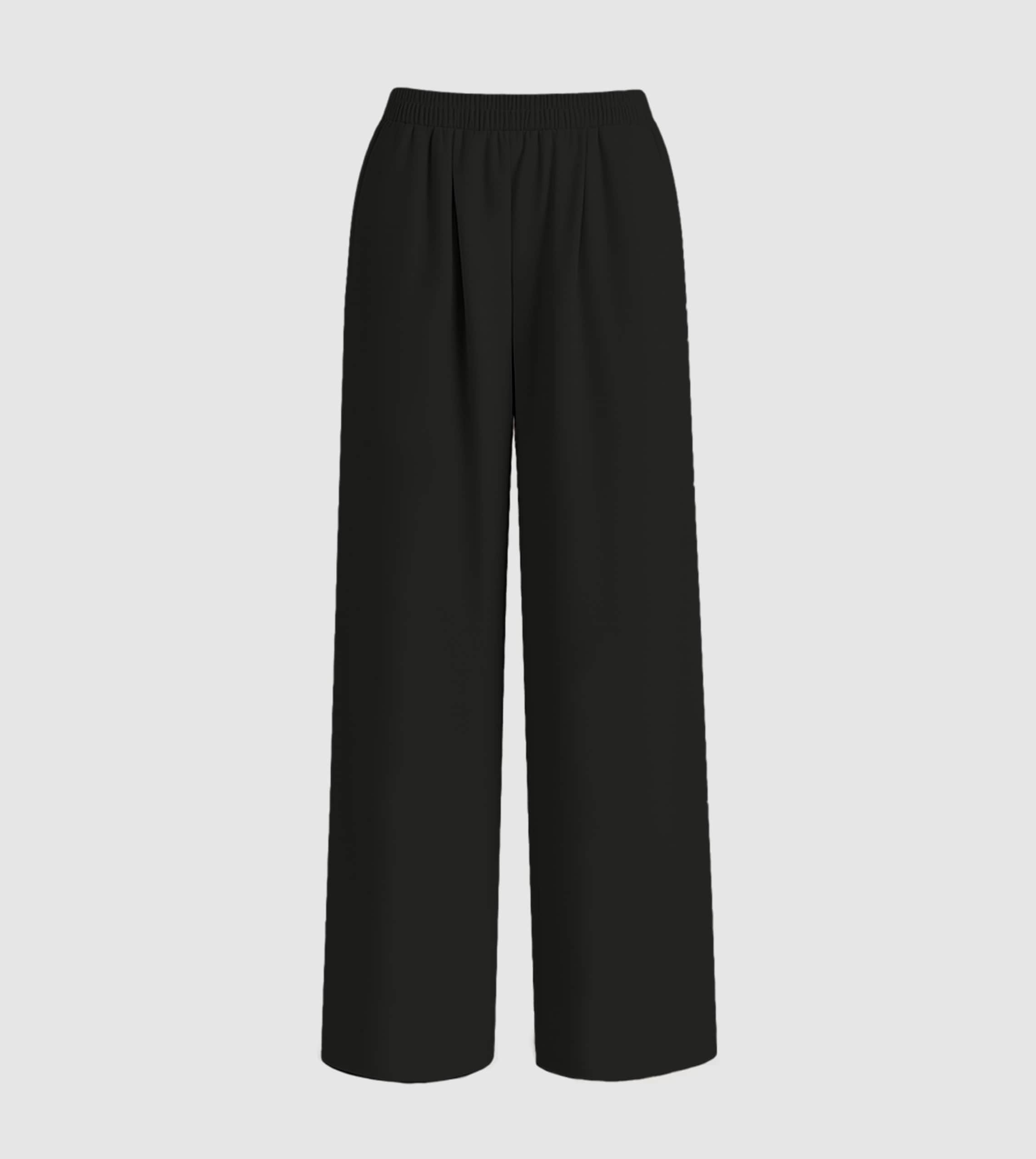 Plooi Joggingbroek Cotton Twill — wijde modest broek | Sera & Zena