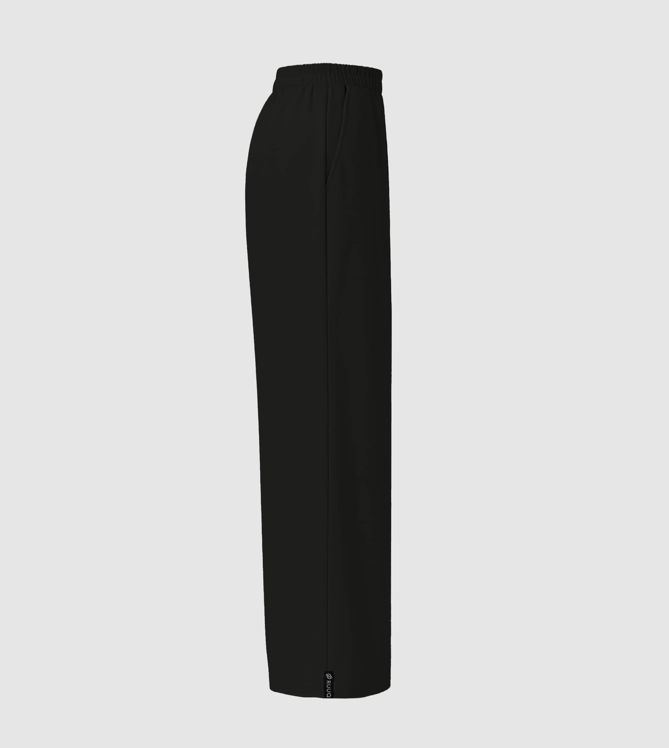 Plooi Joggingbroek Cotton Twill — Wijde Modest Broek | RUUQ