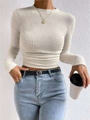 aansluitende-crop-top-met-lange-mouwen-en-structuur