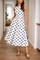 Image of Alexis | Dames Mouwloze A-lijn Midi Jurk