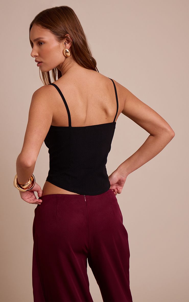 Bengaline Corset met Gespreide Zoom
