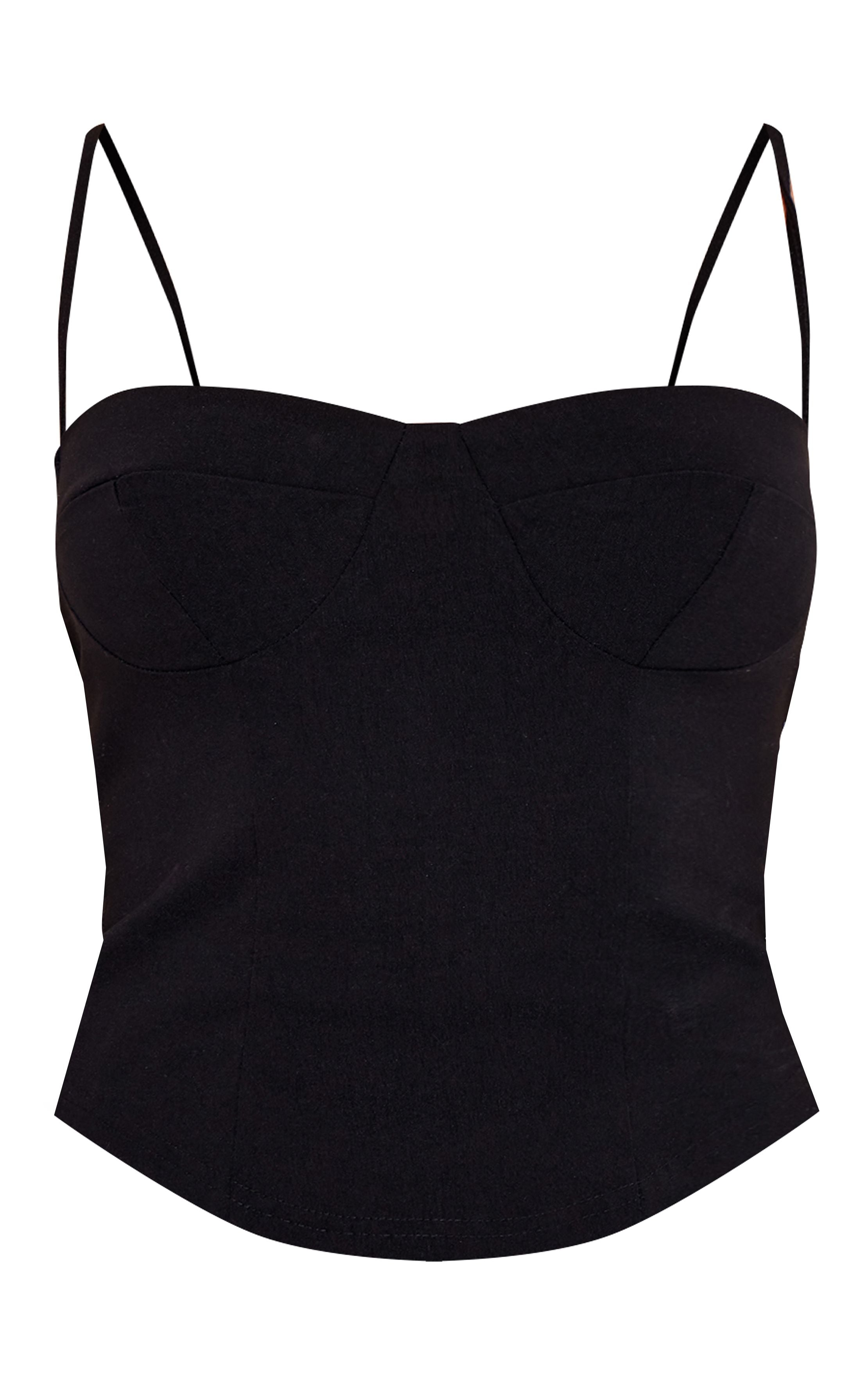 Bengaline Corset met Gespreide Zoom