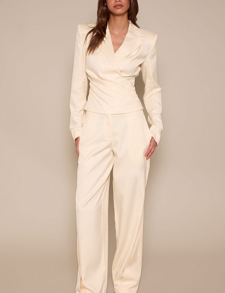 Straight Leg Tailored Trouser – Klassieke Broek voor Kantoor