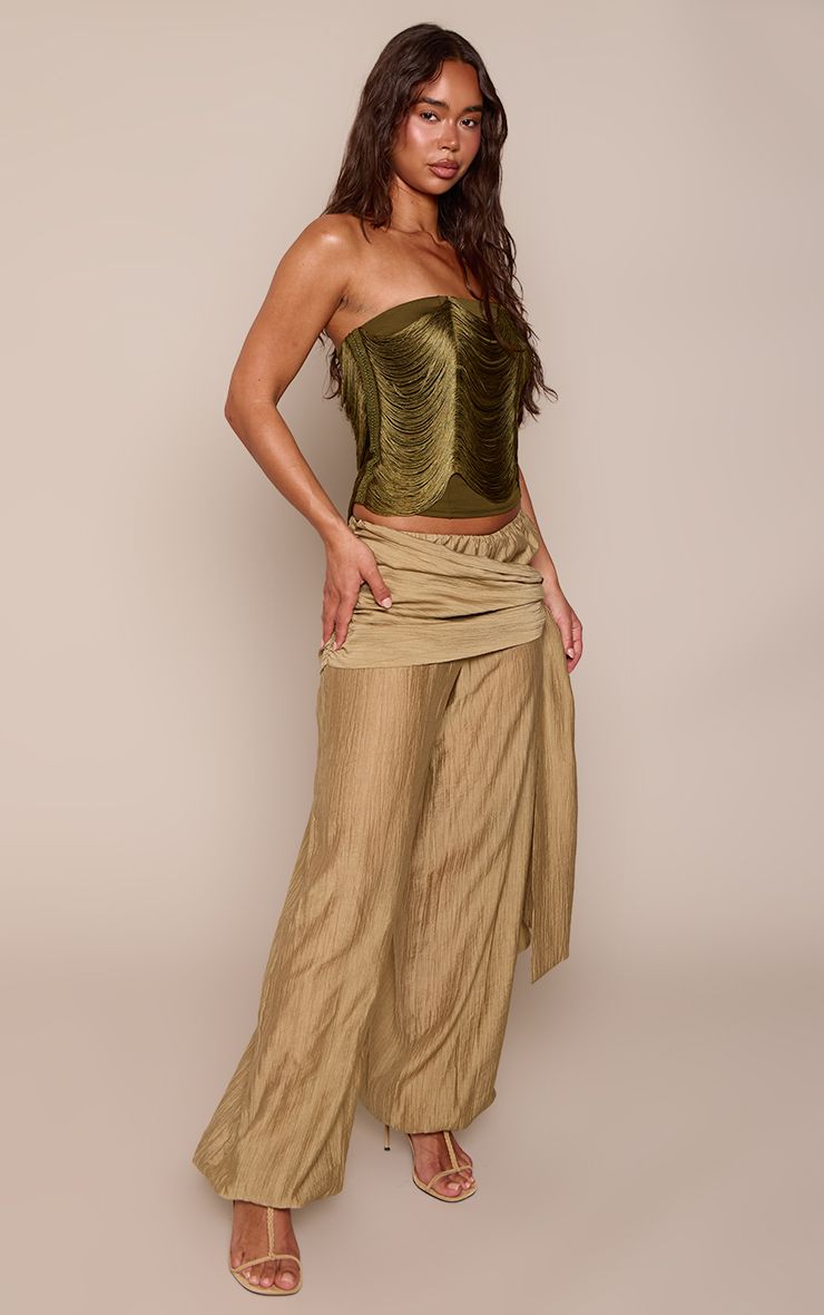 Bandeau Top met Kwastjesdetail – Zomers & Speels