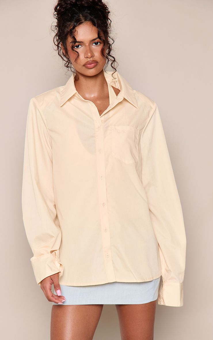 Palm Oversize Blouse met Schoudervulling