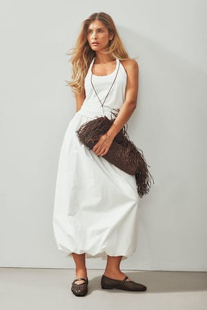 Katoenen Bubble Midi Rok | Luchtig & Zomers