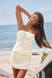 Witte Mini Cover-Up Zomerjurk | Strandjurk Dames