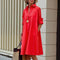dames-a-lijn-blousejurk-met-polokraag-en-zakken