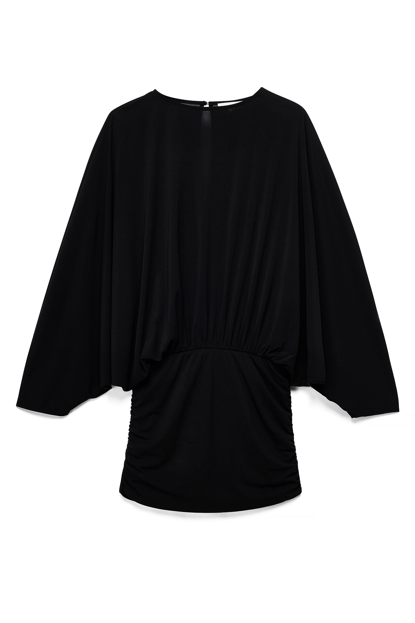 Gedrapeerde Mini Jurk – Elegant & Luchtig voor Elke Dag