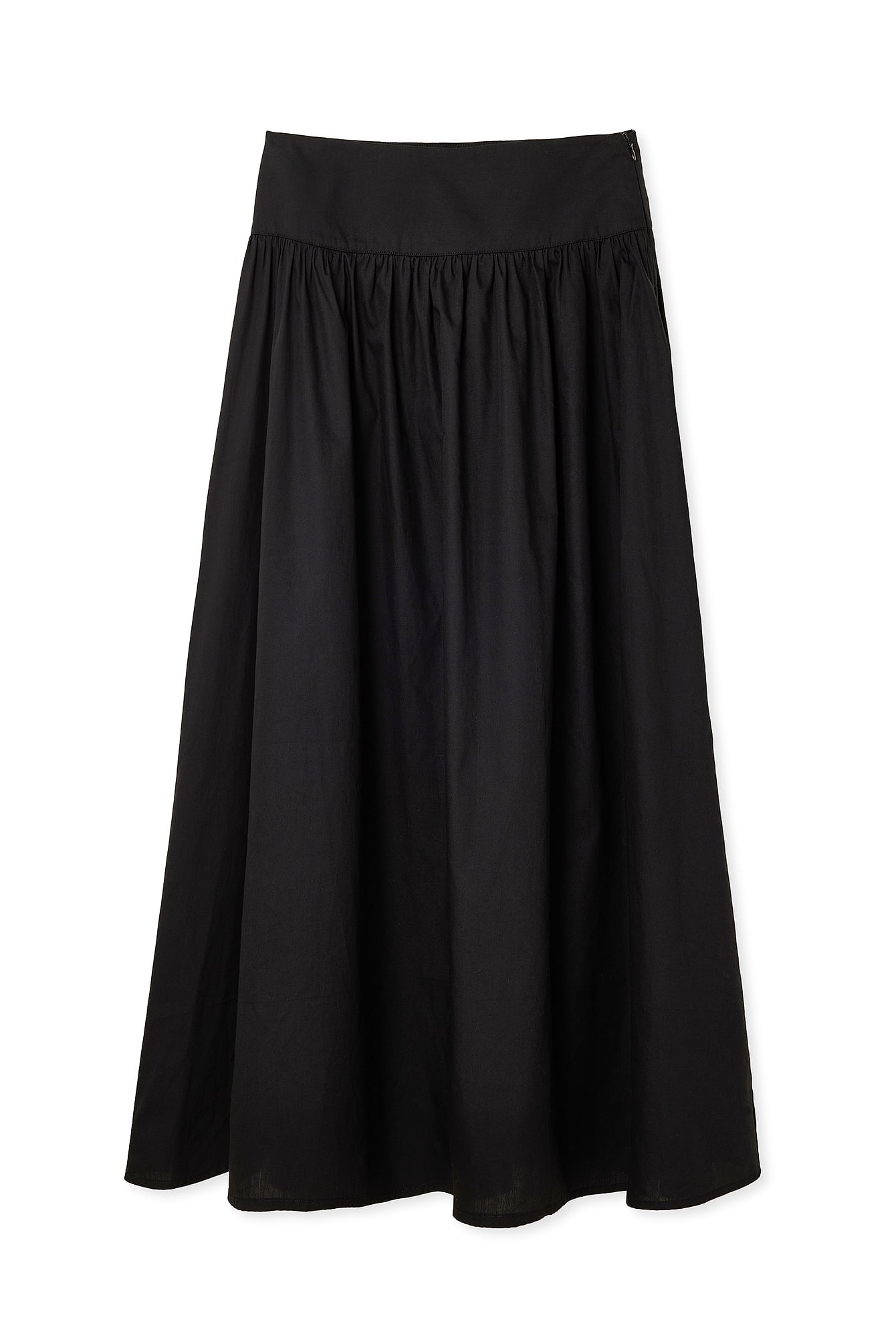Geplooide Maxi Rok van Katoen – Luchtig & Nonchalant