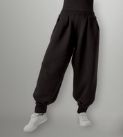 Harem Broek Fleece — Warme Wijde Modest Broek voor Winter | RUUQ