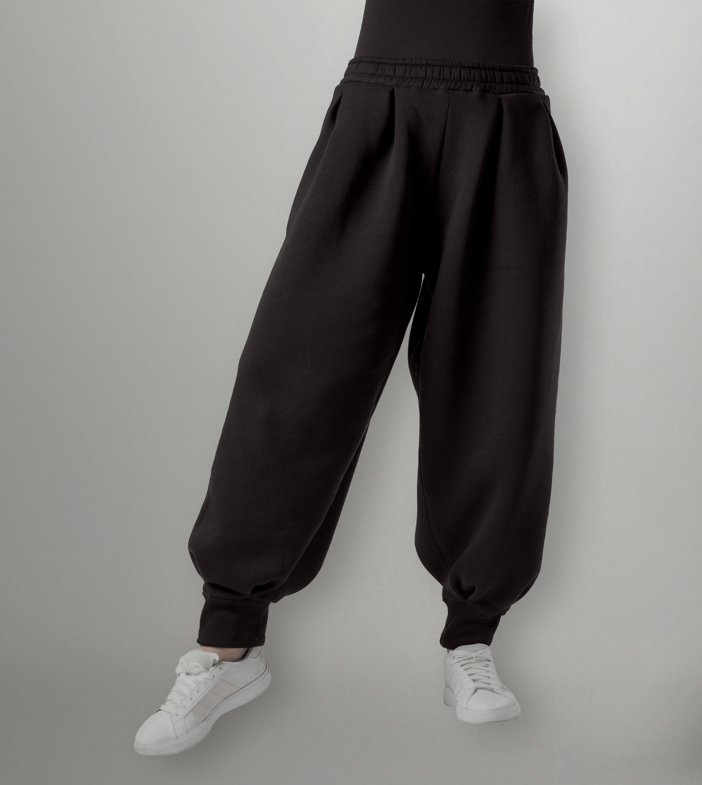 Harem Broek Fleece — Warme Wijde Modest Broek voor Winter | RUUQ