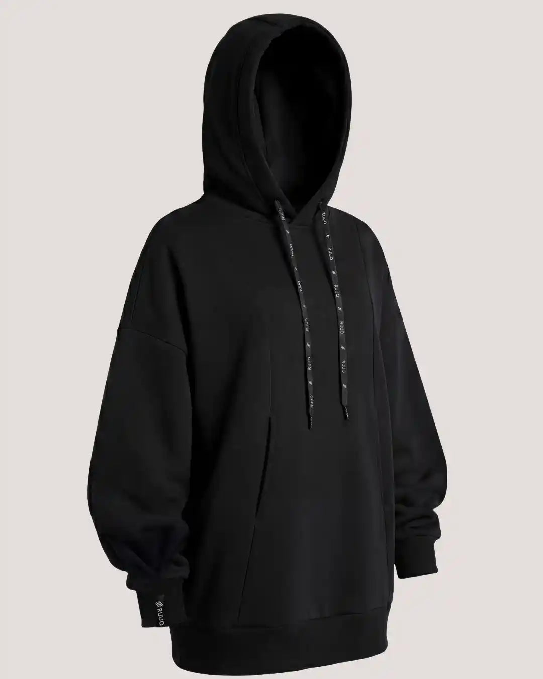 Oversized Hoodie Fleece — Modest Lange Hoodie | RUUQ