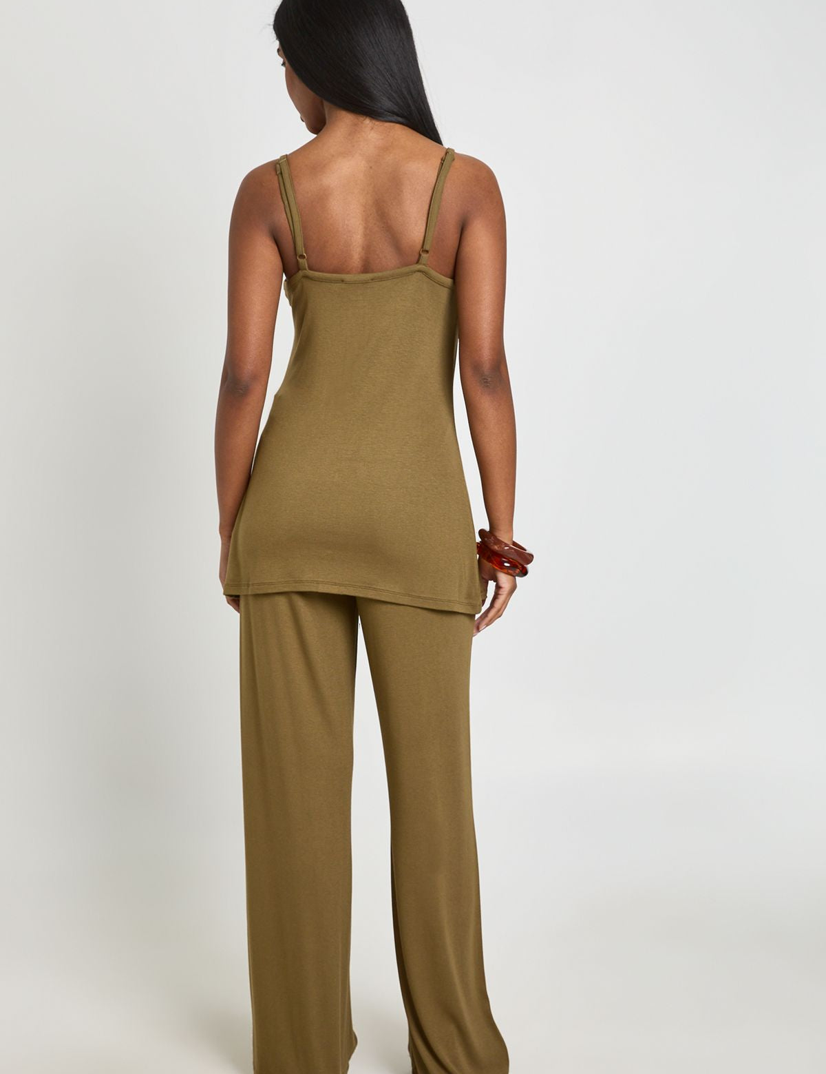 Straight Leg Rib Broek - Comfortabele Klassieke Fit