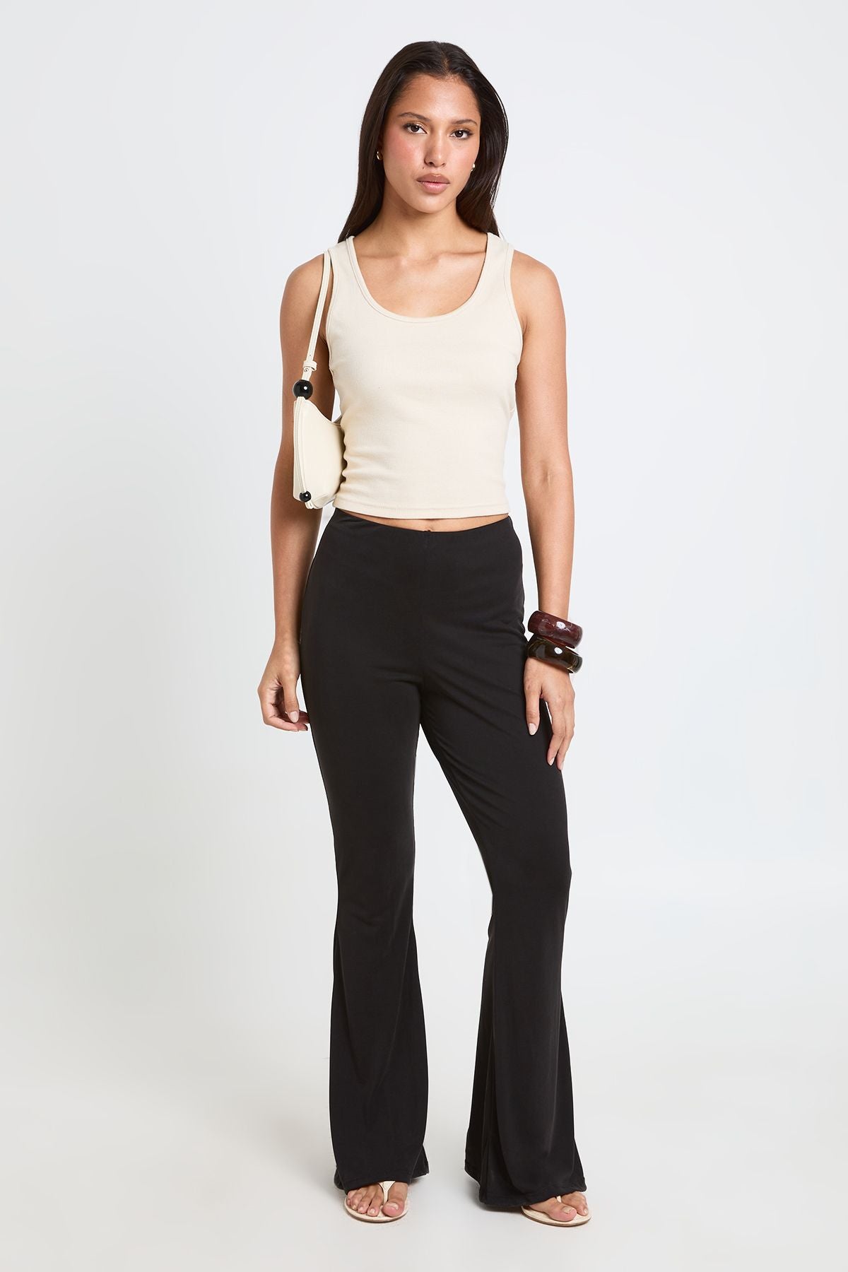Modal Flare Broek - Comfortabel Elegante Vrouwensnit