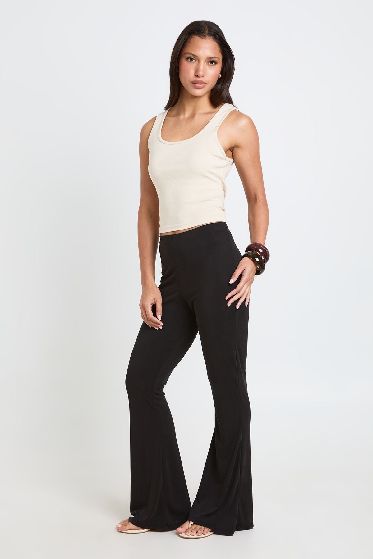 Modal Flare Broek - Comfortabel Elegante Vrouwensnit