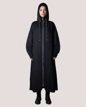 Lange Zip Hoodie Fleece — Maxi-Lengte Modest Hoodie | RUUQ