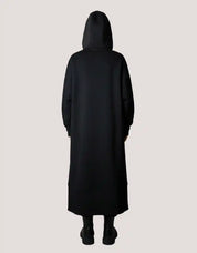 Lange Zip Hoodie Fleece — Maxi-Lengte Modest Hoodie | RUUQ